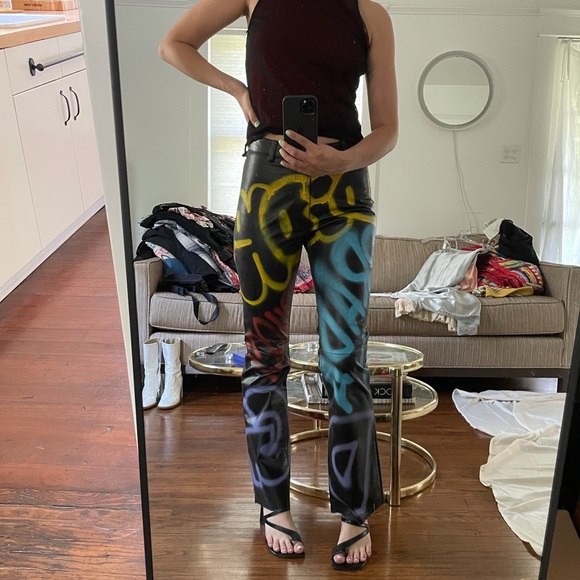 Freak City leather pants - Picture 4 of 5